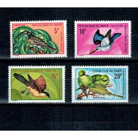 Niger 1971 - Păsări, serie neuzata