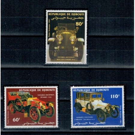Djibouti 1983 - Mașini de epoca, serie neuzata