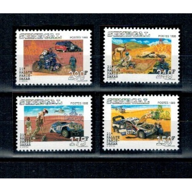 Senegal 1999 - Raliul Paris-Dakar, serie neuzata