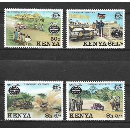 Kenya 1977 - Safari rally, serie neuzata