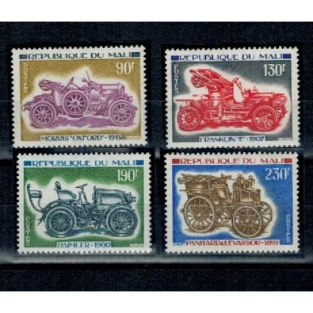 Mali 1975 - Mașini de epoca, serie neuzata