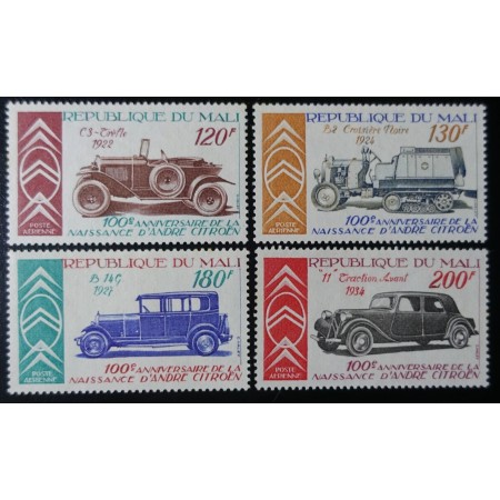 Mali 1978 - Mașini de epoca, serie neuzata