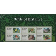 Marea Britanie 2010 - Păsări, serie timbre autocolant neuzate