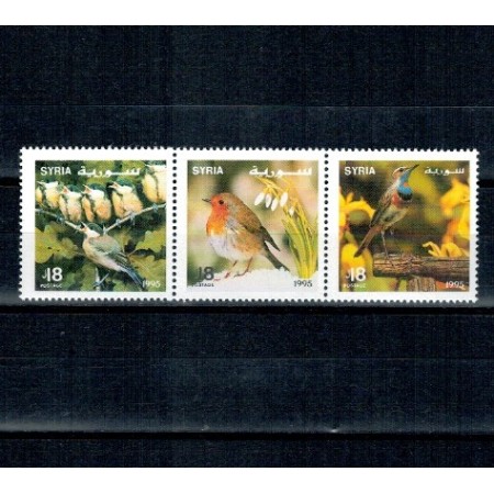 Siria 1995 - Păsări cantatoare, serie neuzata
