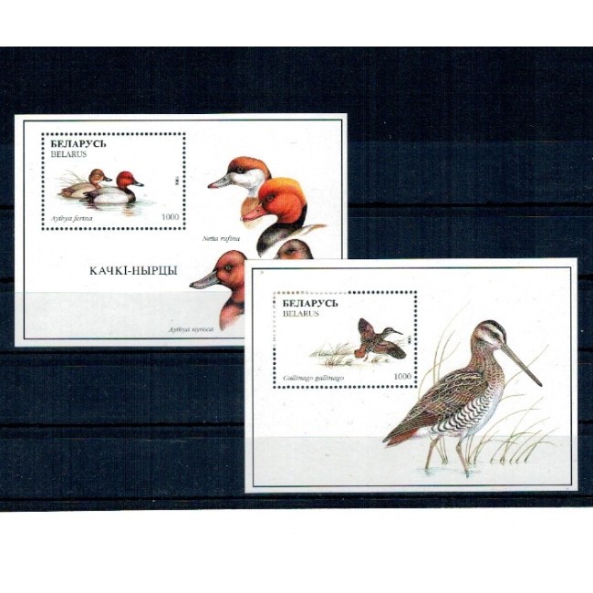 Belarus 1996 - Păsări, colite neuzate