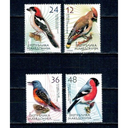 Macedonia 2004 - Păsări, serie neuzata