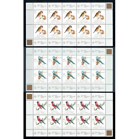 Germania 2013 - Păsări, serie minicoli neuzate