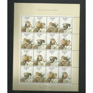 Portugal Azores 1989 - Păsări, minicoala neuzata