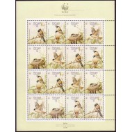 Portugal Azores 1990 - Păsări, minicoala neuzata