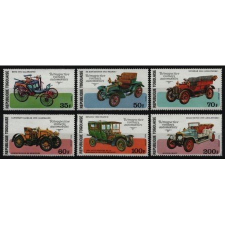 Togo 1977 - Mașini de epoca, serie neuzata