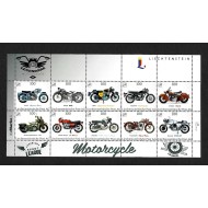 Liechtenstein 2017 - Motociclete clasice, minicoala neuzata