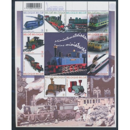 Belgia 2009 - Trenuri, jucării, minicoala neuzata