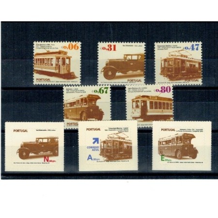 Portugalia 2008 - Transport urban, uzuale, serie neuzata