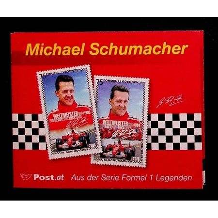 Austria 2006/2007 - Michael Schumacher, Formula 1, carnet filatelic neuzat
