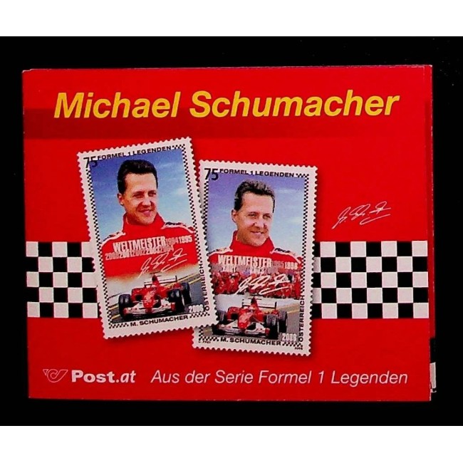 Austria 2006/2006 - Michael Schumacher, Formula 1, carnet filatelic neuzat