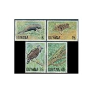 Guyana 1978 - Fauna protejata, animale, serie neuzata
