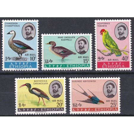 Ethiopia 1967 - Păsări, Posta Aeriana, serie neuzata