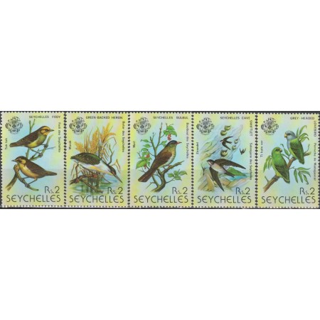 Seychelles 1979 - Păsări, serie neuzata