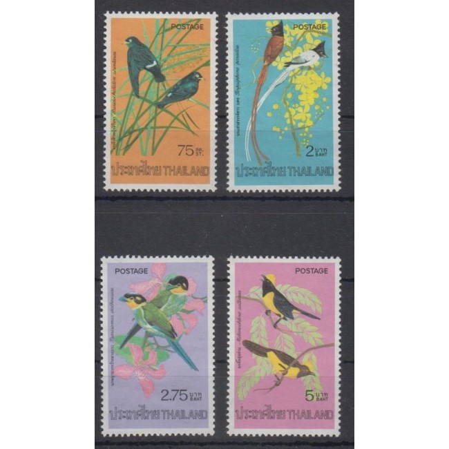 Thailanda 1975 - Păsări, serie neuzata