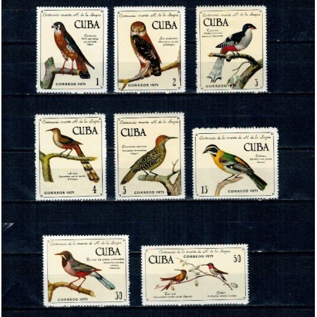 Cuba 1971 - Păsări, serie neuzata