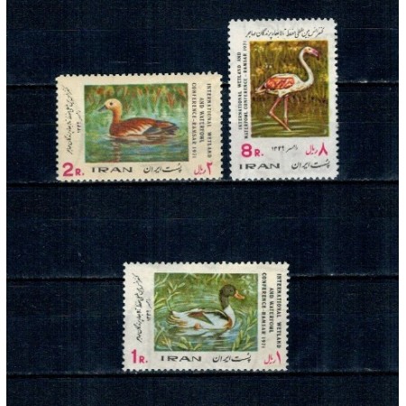 Iran 1971 - Păsări, serie neuzata