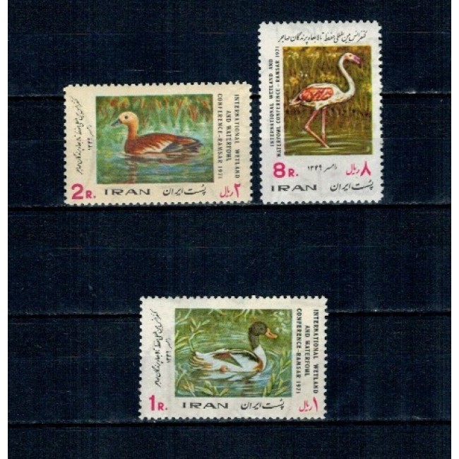 Iran 1971 - Păsări, serie neuzata