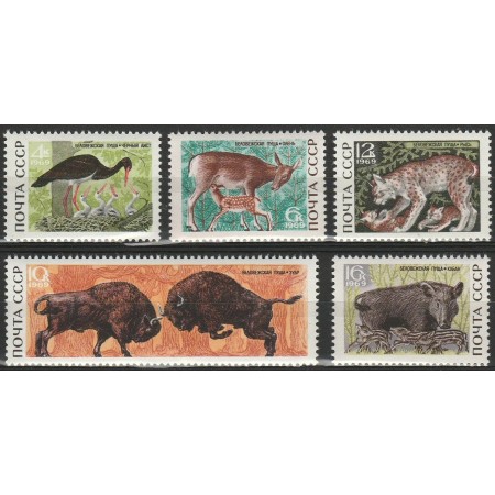 URSS 1969 - Fauna, animale, serie neuzata