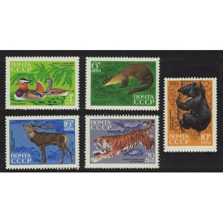 URSS 1970 - Fauna, animale, serie neuzata