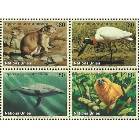 ONU Geneva 1994 - Fauna, animale, serie neuzata