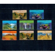 ONU Geneva 1999 - Situri UNESCO, peisaje, Australia, serie neuzata