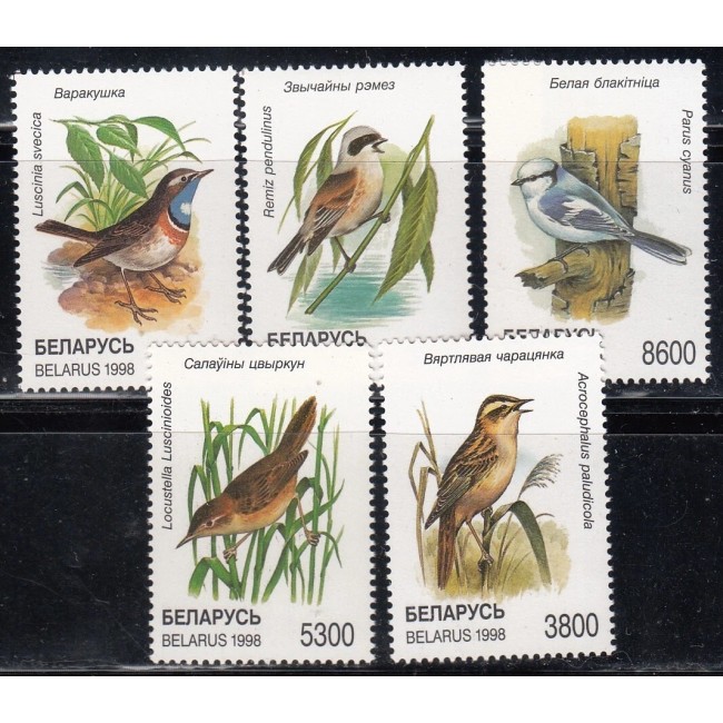 Belarus 1998 - Păsări, serie neuzata