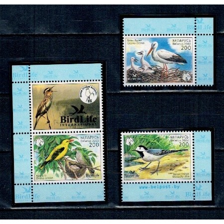 Belarus 2002 - Păsări, serie neuzata
