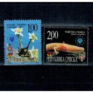 Republica Srpska (Bosnia) 2000 - Conservarea naturii, flori, serie neuzata