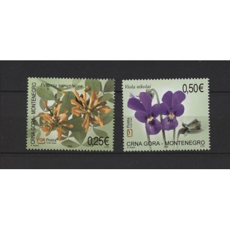 Muntenegru 2006 - Flori, serie neuzata