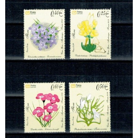 Muntenegru 2008 - Flori, serie neuzata