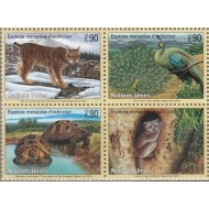 ONU Geneva 2001 - Fauna, animale, serie neuzata