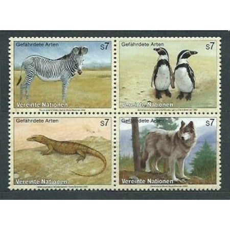 ONU Wien 1993 - Fauna, animale, serie neuzata