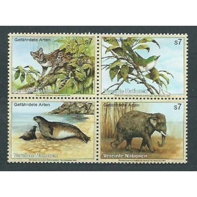 ONU Wien 1994 - Fauna, animale, serie neuzata