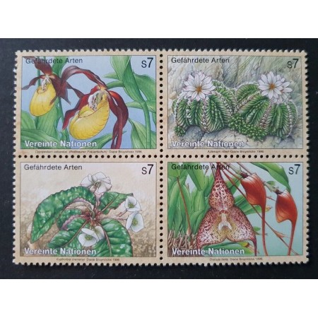 ONU 1996 - Flora, flori, serie neuzata