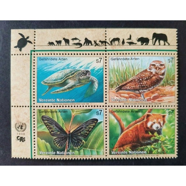 ONU Wien 1998 - Fauna, animale, serie neuzata
