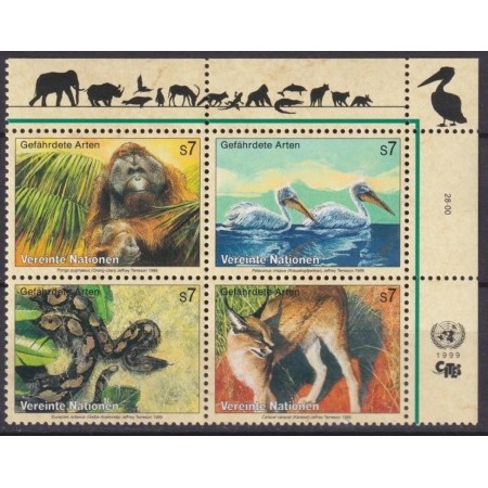 ONU Wien 1999 - Fauna, animale, serie neuzata
