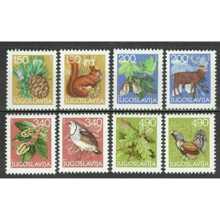 Iugoslavia 1978 - Fauna-flora, serie neuzata