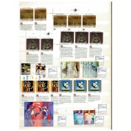 ONU Wien, Geneva - Colecție timbre neuzate in clasor