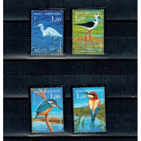 Mostar(Bosnia) 2005 - Păsări din Parcul Neretva, serie neuzata