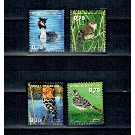 Mostar(Bosnia) 2006 - Păsări din parcul Hutovo Blato, serie neuzata