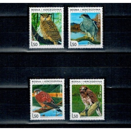 Mostar(Bosnia) 2008 - Păsări, fauna, serie neuzata