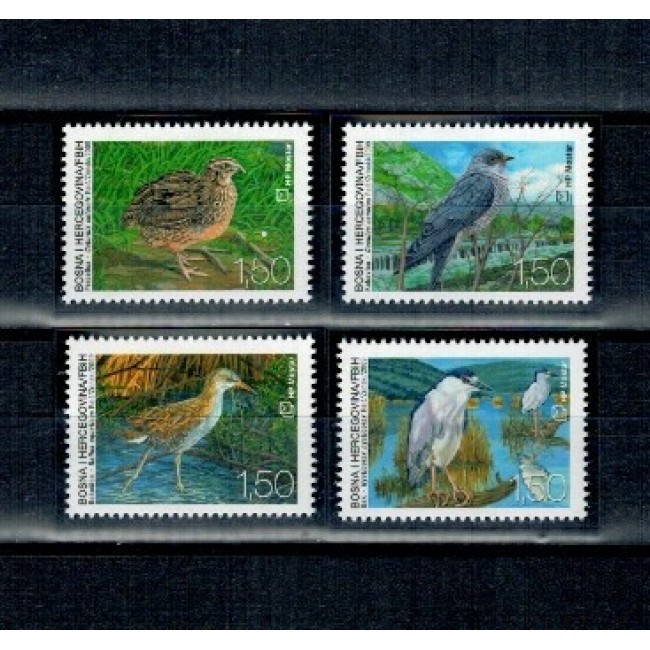 Mostar(Bosnia) 2009 - Păsări, serie neuzata