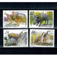 Macedonia 2002 - Fauna locala, animale, serie neuzata