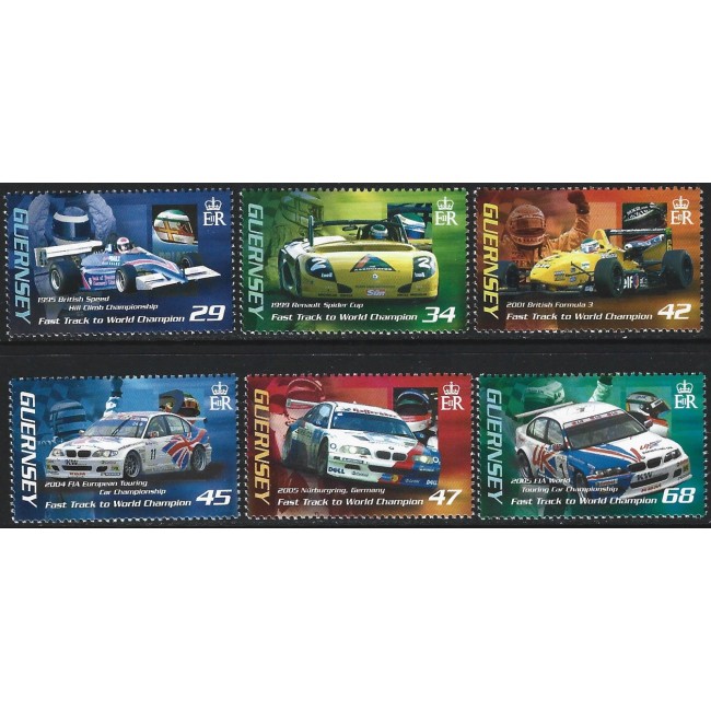 Guernsey 2006 - Motorsport, mașini de curse, serie neuzata