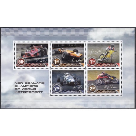 New Zealand 2009 - Motorsport, curse de mașini, motociclete, bloc neuzat